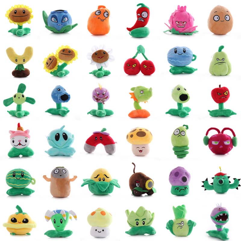 Kids Zombie Toys - 1pcs 13-20cm Plants vs Zombies Plush