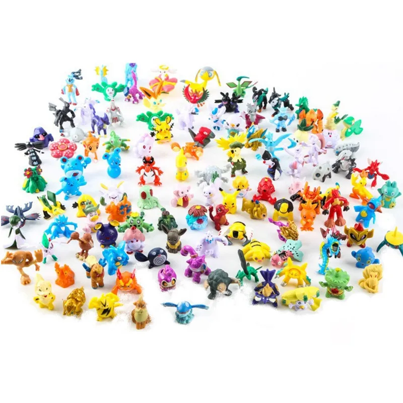 Kids Toys Young - 2-3CM Pokemon Anime Figure Pikachu Cute