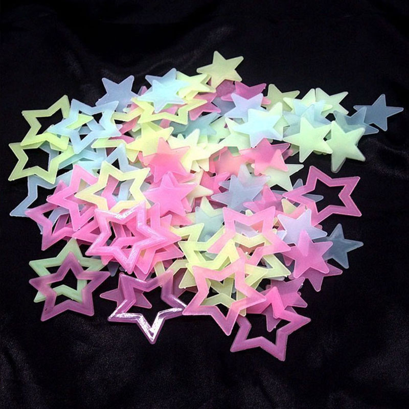 Glow In Dark Stars - 1 Pack Luminous Star Wall Sticker