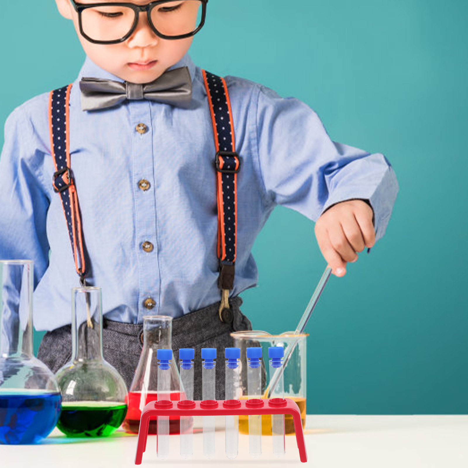 Science Experiment Kit - 6Pcs Science Experiment Set Plastic Test