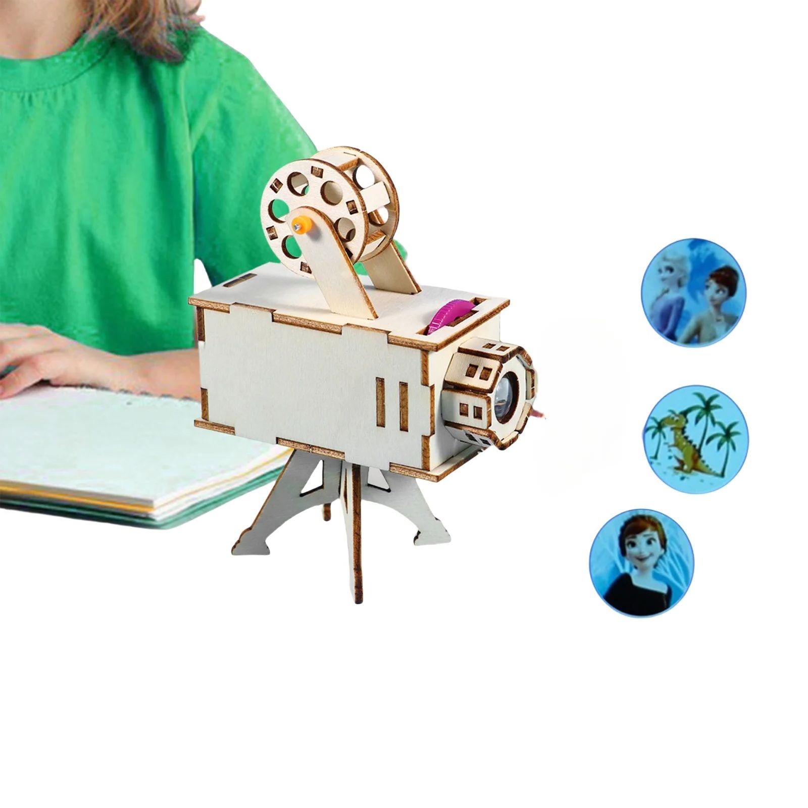 Science Experiment Kit - DIY Wooden Science Project Model Kit