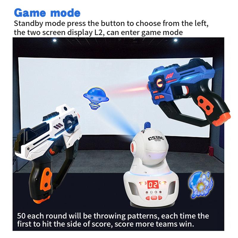 Laser Tag Set Kids - Electric Laser Tag Toy Guns Infrared