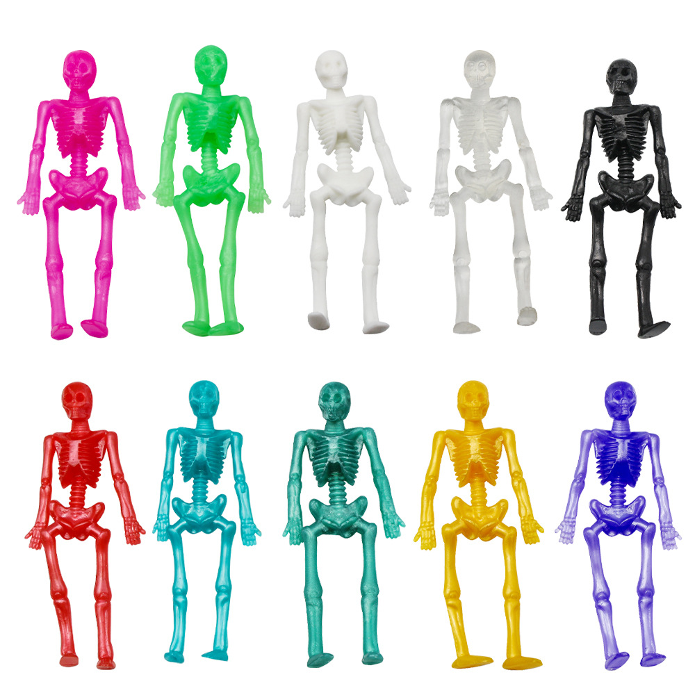 Kids Zombie Toys - 15/25PCS Stretchable Skeleton Man Party Favors
