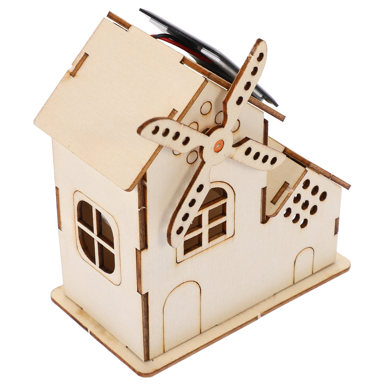 Science Experiment Kit - 1Set DIY Solar Windmill Assembly Science