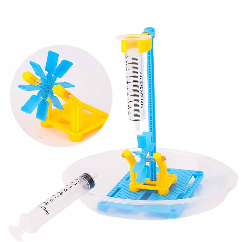 Science Experiment Kit - DIY Water Wheel Car Science And