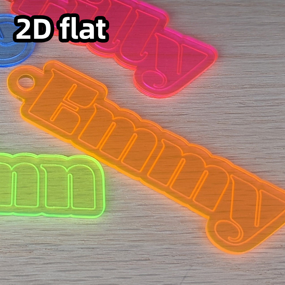 Laser Tag Set Kids - Custom Neon Name Tag Single Item,