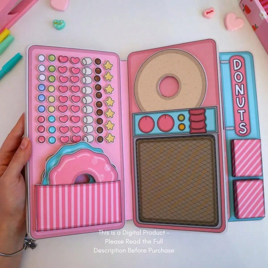 Donut Shop Pretend Play Kit, D - огляд і ціна Kids Toys Shop
