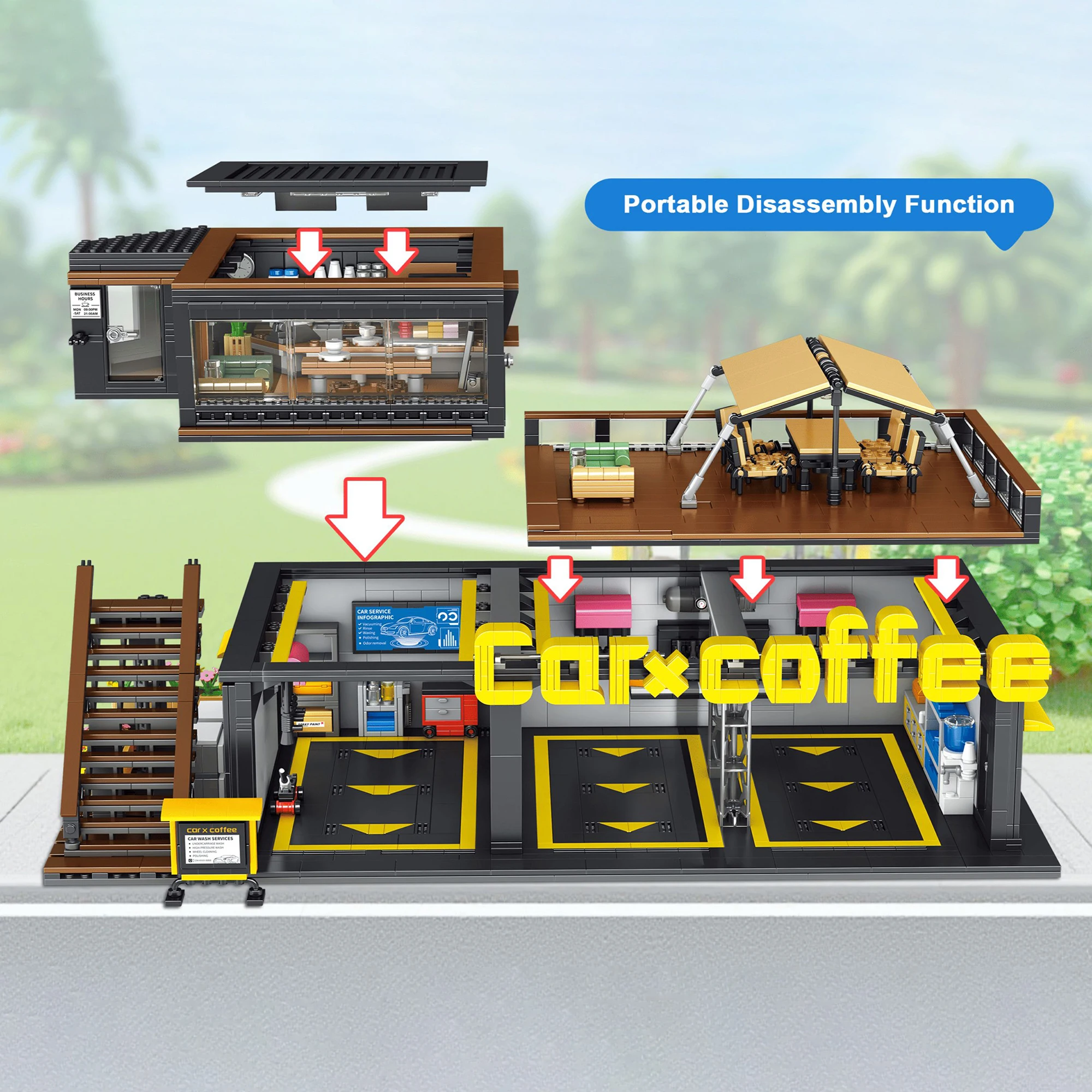 Coffee Auto Repair Shop Coffee - огляд і ціна Kids Toys Shop