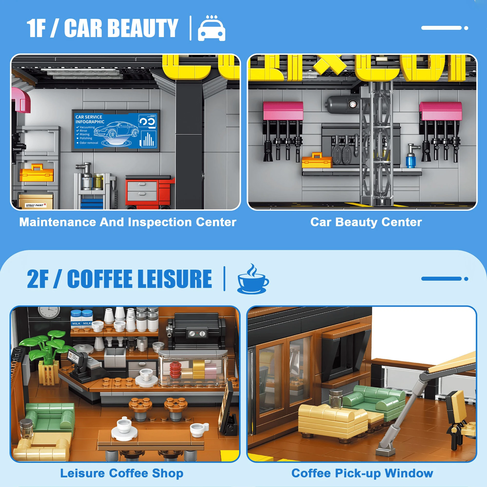 Coffee Auto Repair Shop Coffee - огляд і ціна Kids Toys Shop
