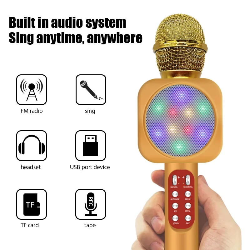 WS1816 Wireless Children Karao - огляд і ціна Kids Microphone Karaoke