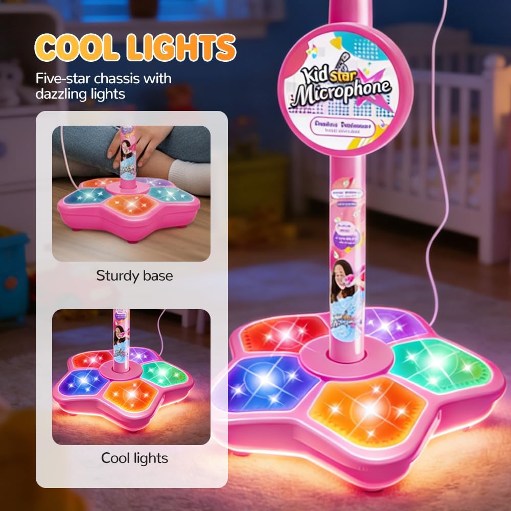 Kids Microphone Stand Toy Port - огляд і ціна Kids Microphone Karaoke