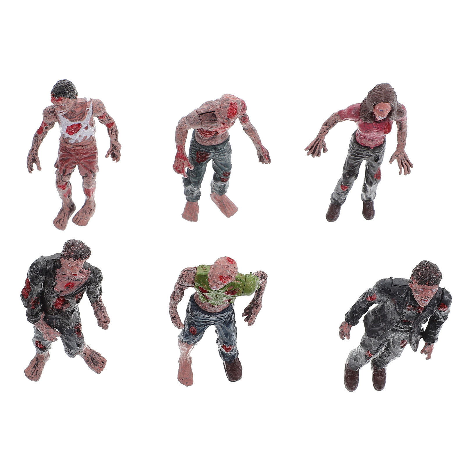 6 Pcs Halloween Decoration Toy - огляд і ціна Kids Zombie Toys