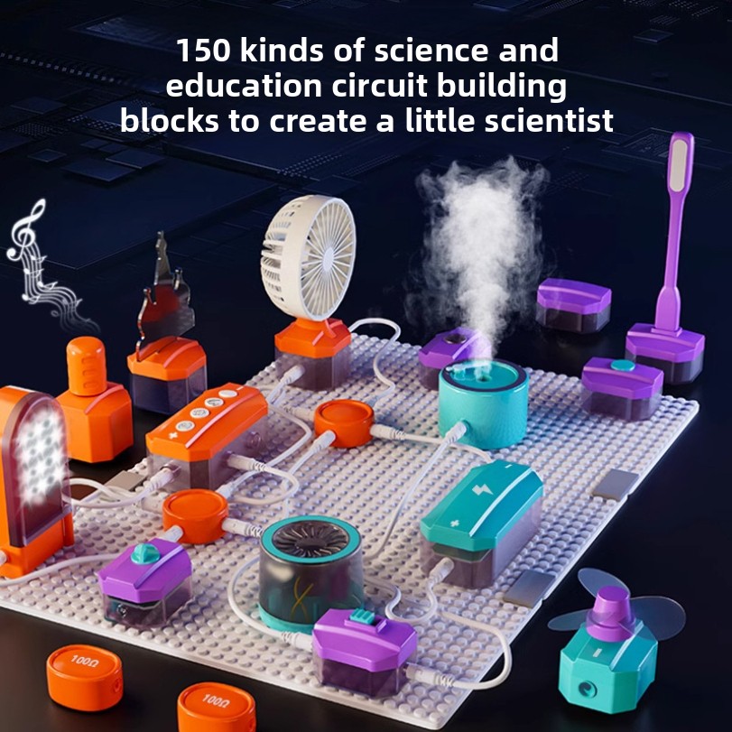 Circuit Experiment Building Bl - огляд і ціна Science Experiment Kit