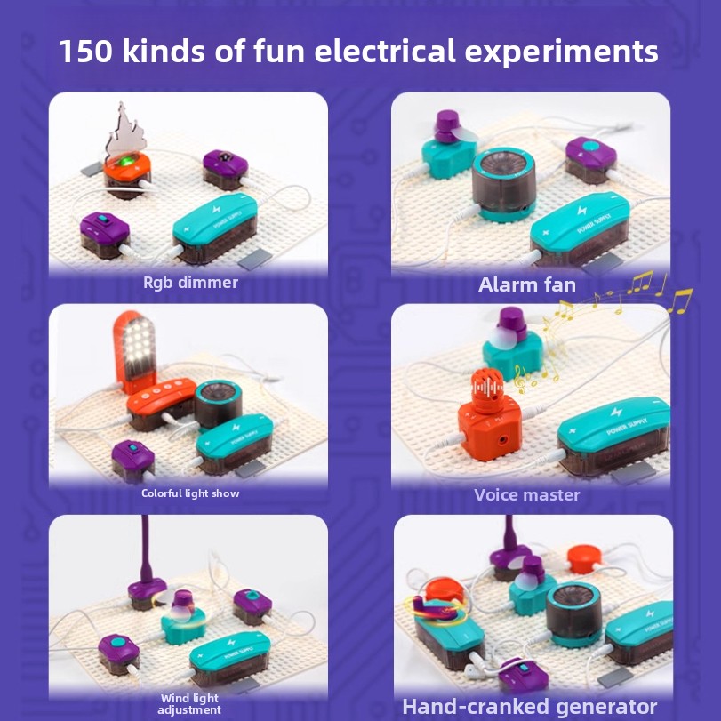 Circuit Experiment Building Bl - огляд і ціна Science Experiment Kit