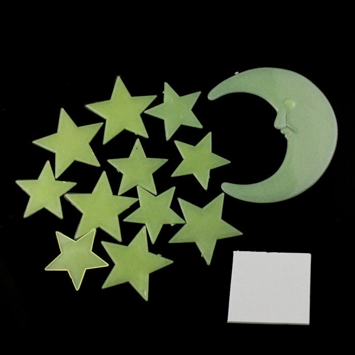 Stars Moon Glow In Dark Fluore - огляд і ціна Glow In Dark Stars