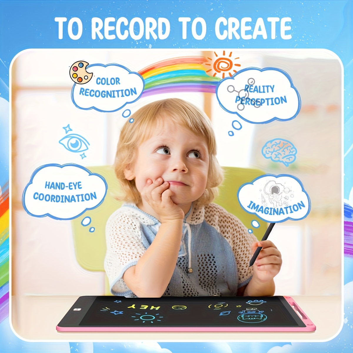 30pcs of 8.5 Inch LCD Drawing  - огляд і ціна Kids Toys Drawing
