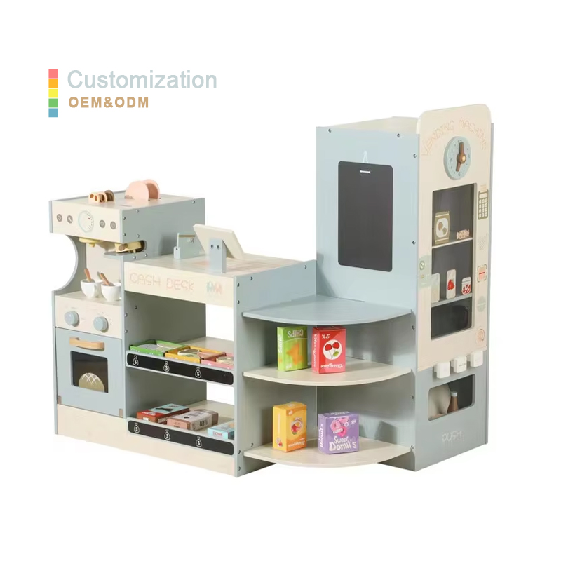 Kids Wooden Grocery Store Play - огляд і ціна Kids Toys Stores