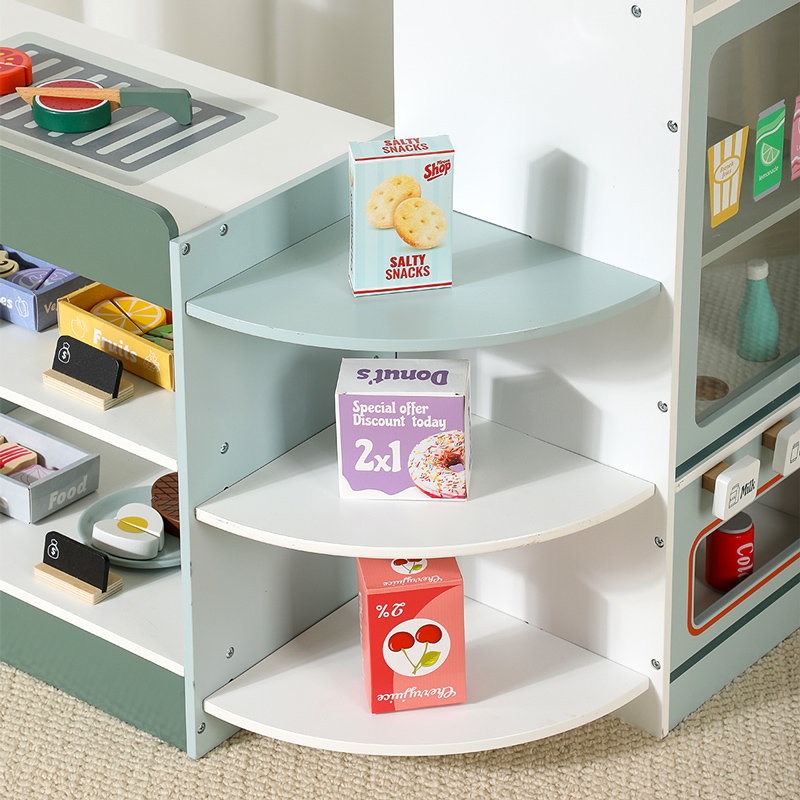 Kids Wooden Grocery Store Play - огляд і ціна Kids Toys Stores