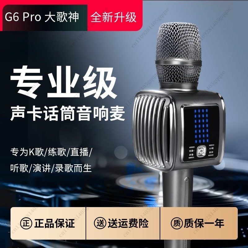 G6 Pro Karaoke Microphone Wire - огляд і ціна Kids Microphone Karaoke