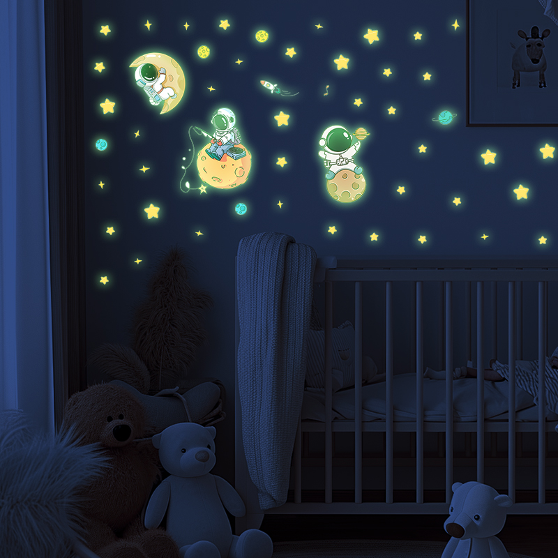 Astronaut Moon Theme Luminous  - огляд і ціна Glow In Dark Stars