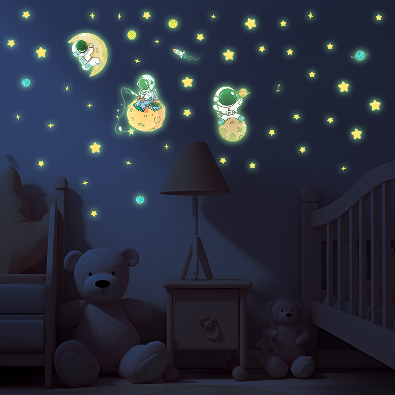 Astronaut Moon Theme Luminous  - огляд і ціна Glow In Dark Stars