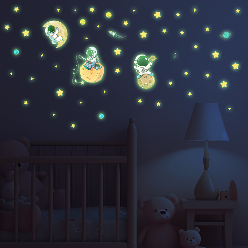 Astronaut Moon Theme Luminous  - огляд і ціна Glow In Dark Stars
