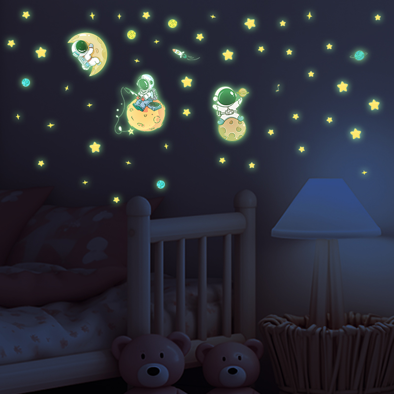 Astronaut Moon Theme Luminous  - огляд і ціна Glow In Dark Stars