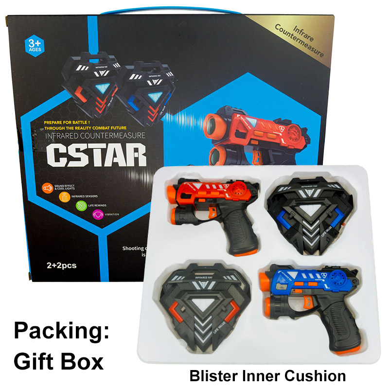 Laser Tag Gun Set Electric Inf - огляд і ціна Laser Tag Set Kids