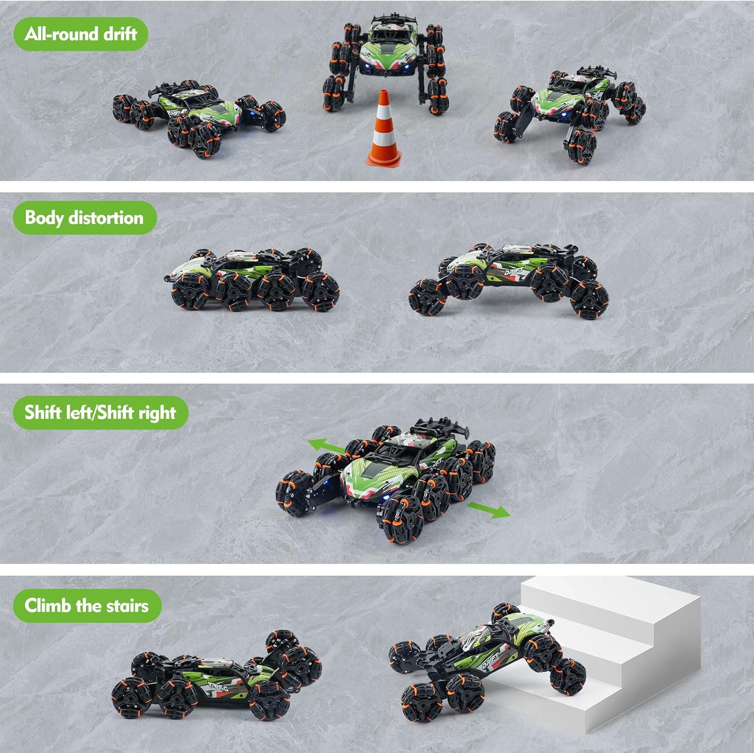 Gesture Sensing RC Stunt Car w - огляд і ціна Kids Toys 10 Year Old