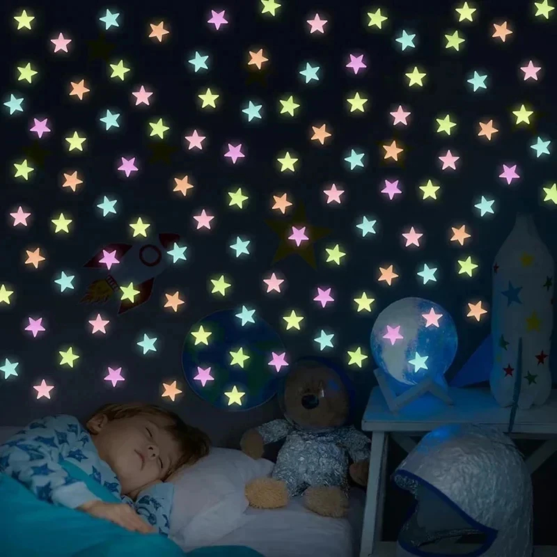 50-100Pcs Glow In The Dark Sta - огляд і ціна Glow In Dark Stars