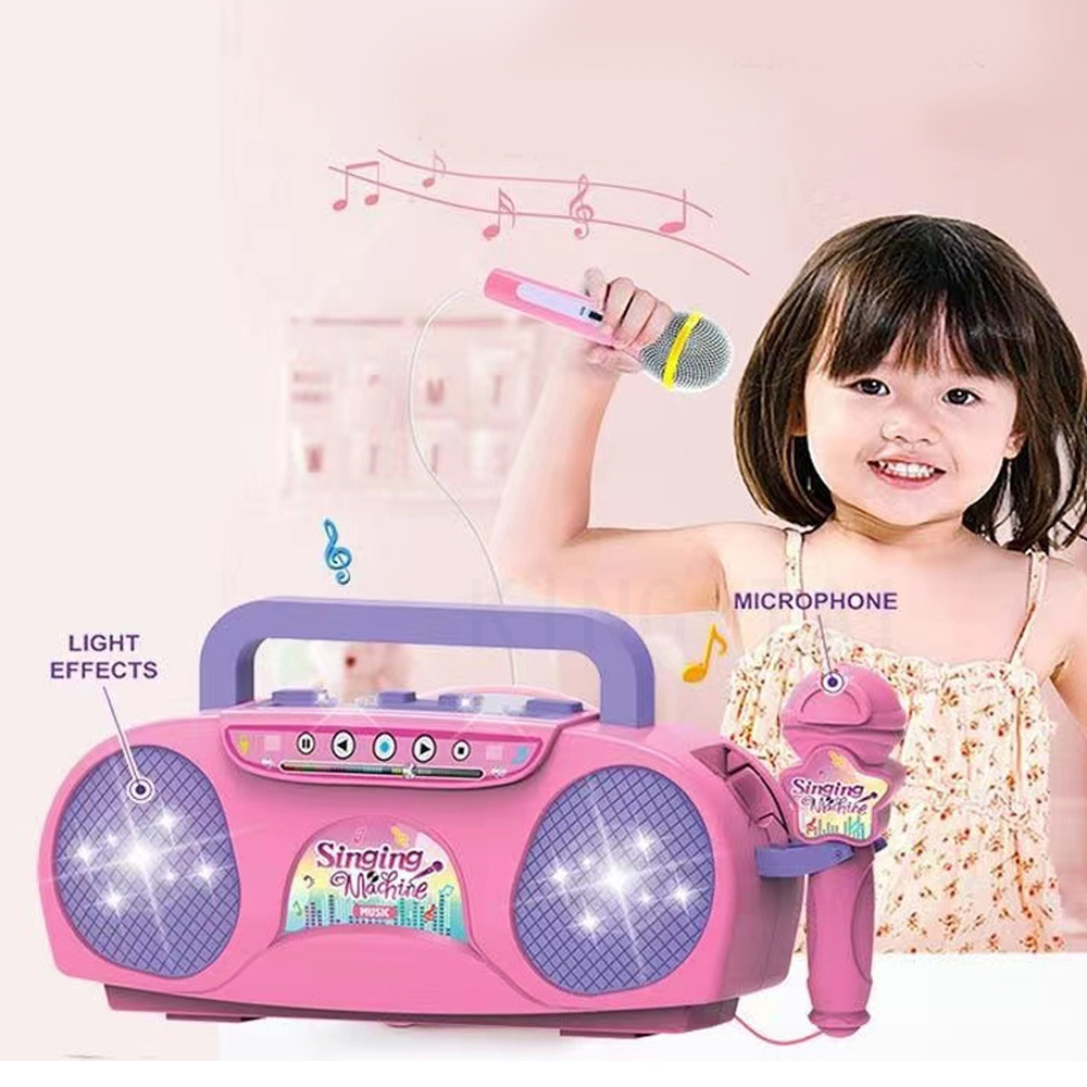 Kids Microphone Karaoke Machin - огляд і ціна Kids Microphone Karaoke