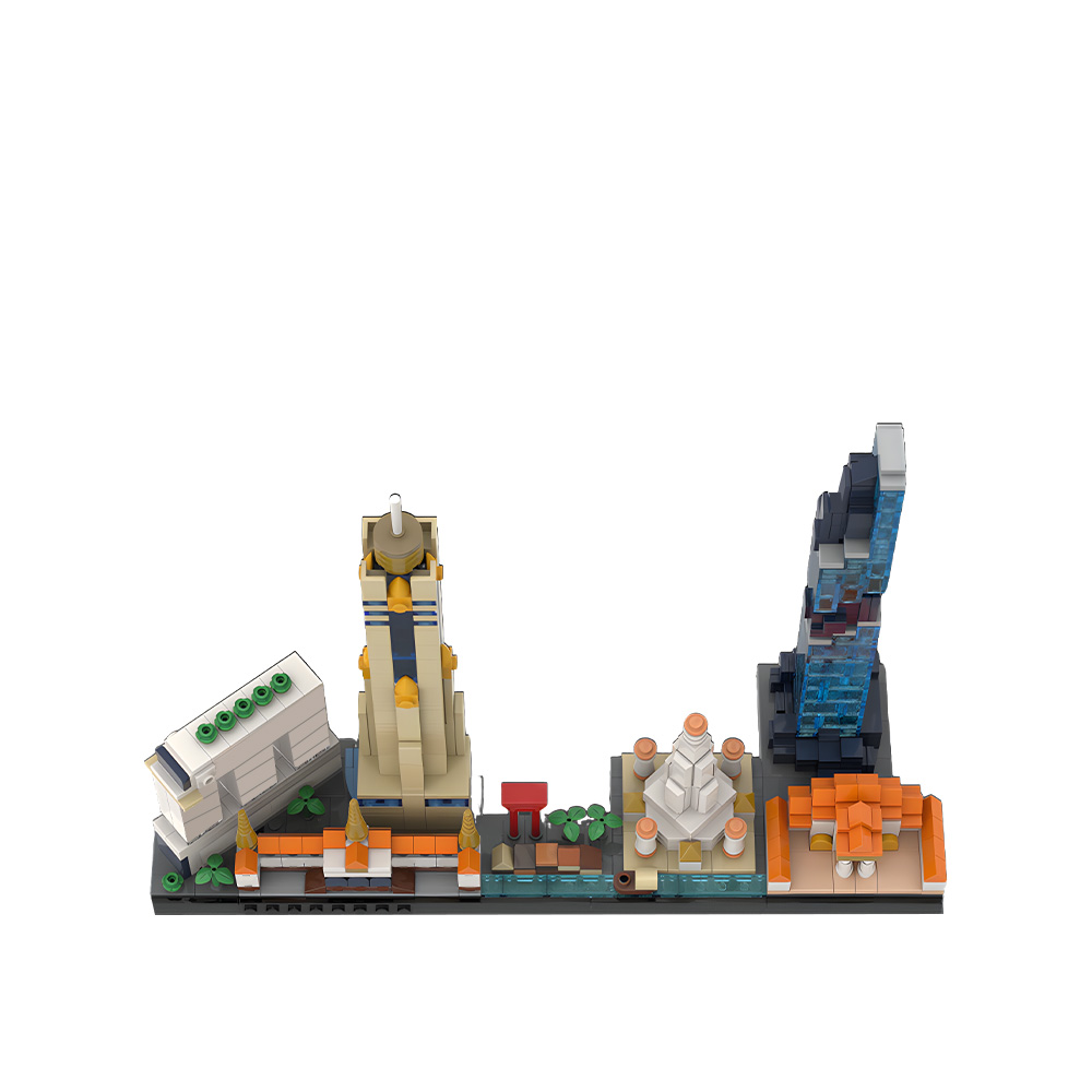 MOC Bangkok Skyline Building B - огляд і ціна Kids Toys Bangkok