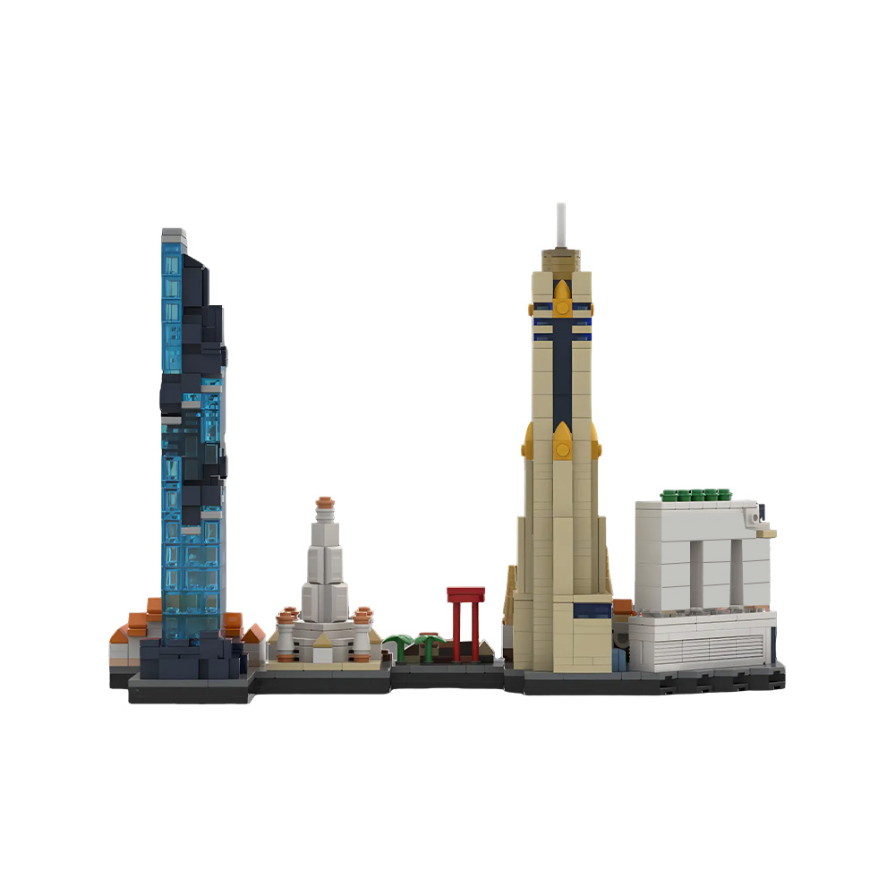 MOC Bangkok Skyline Building B - огляд і ціна Kids Toys Bangkok
