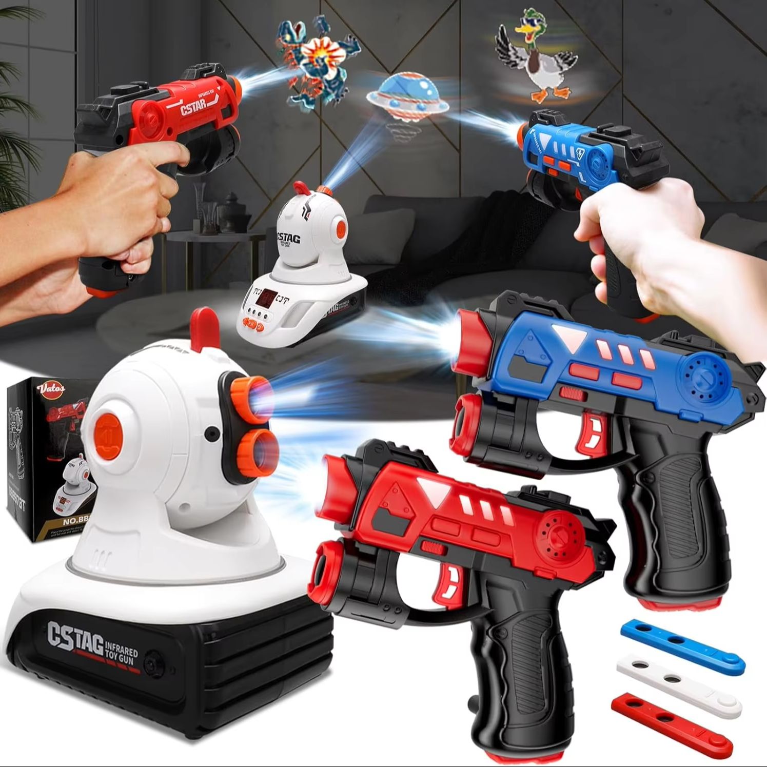 VATOS Infrared Laser Tag Proje - огляд і ціна Laser Tag Set Kids