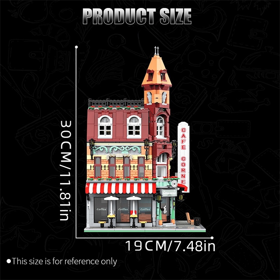 MINI Bricks European Market St - огляд і ціна Kids Toys Stores