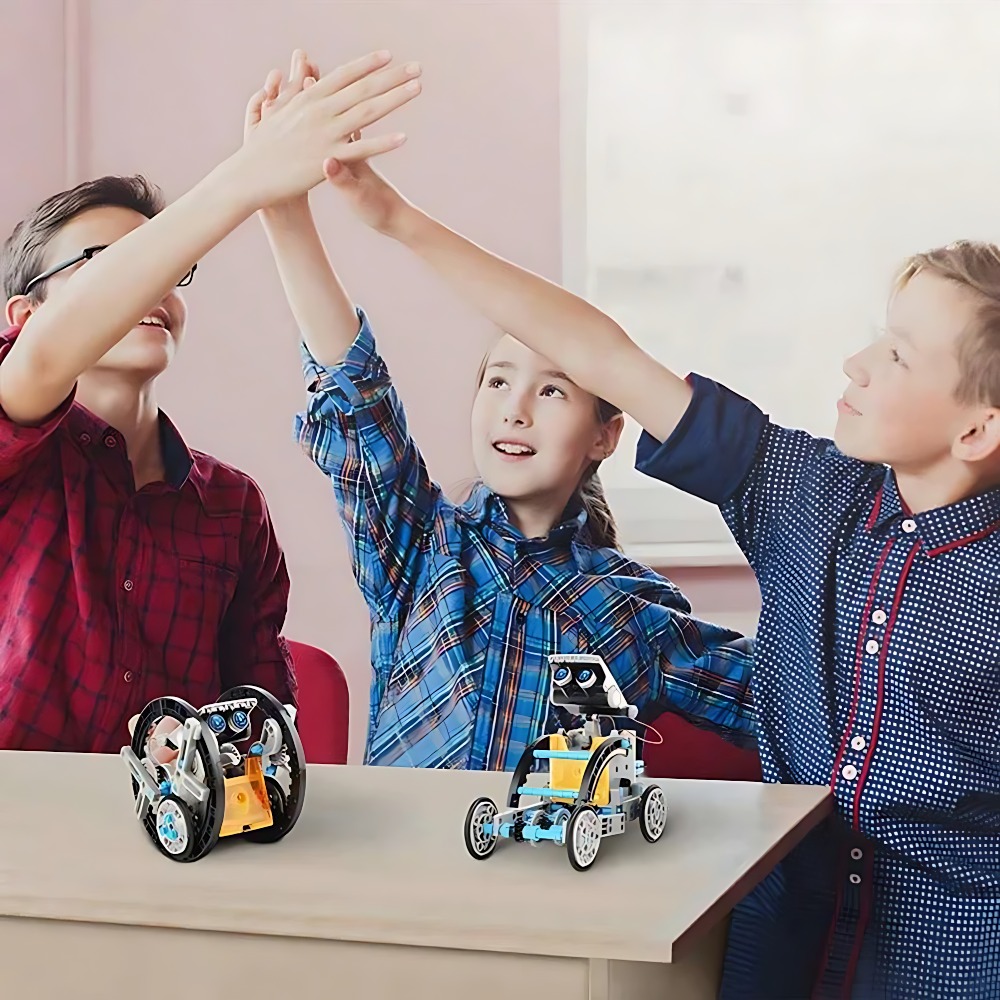 Solar Robot Building Blocks 12 - огляд і ціна Science Experiment Kit