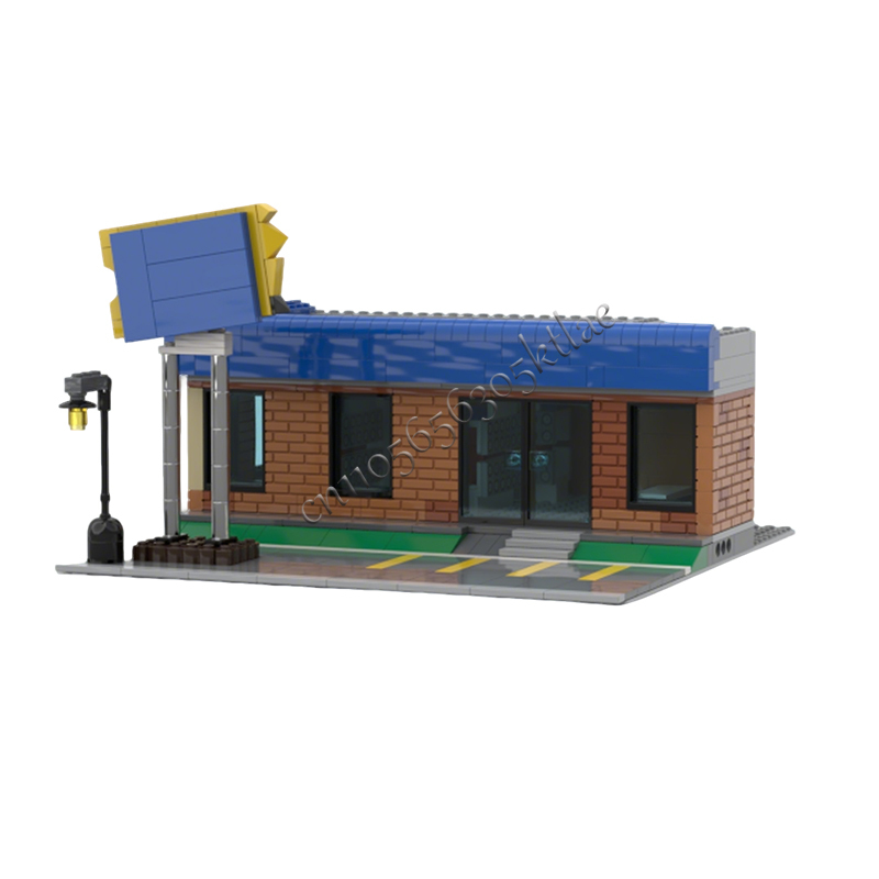 717PCS MOC City Street Views M - огляд і ціна Kids Toys Rental