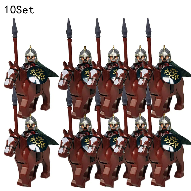 10 Sets Medieval Knights Dark  - огляд і ціна Kids Toys 10 Year Old