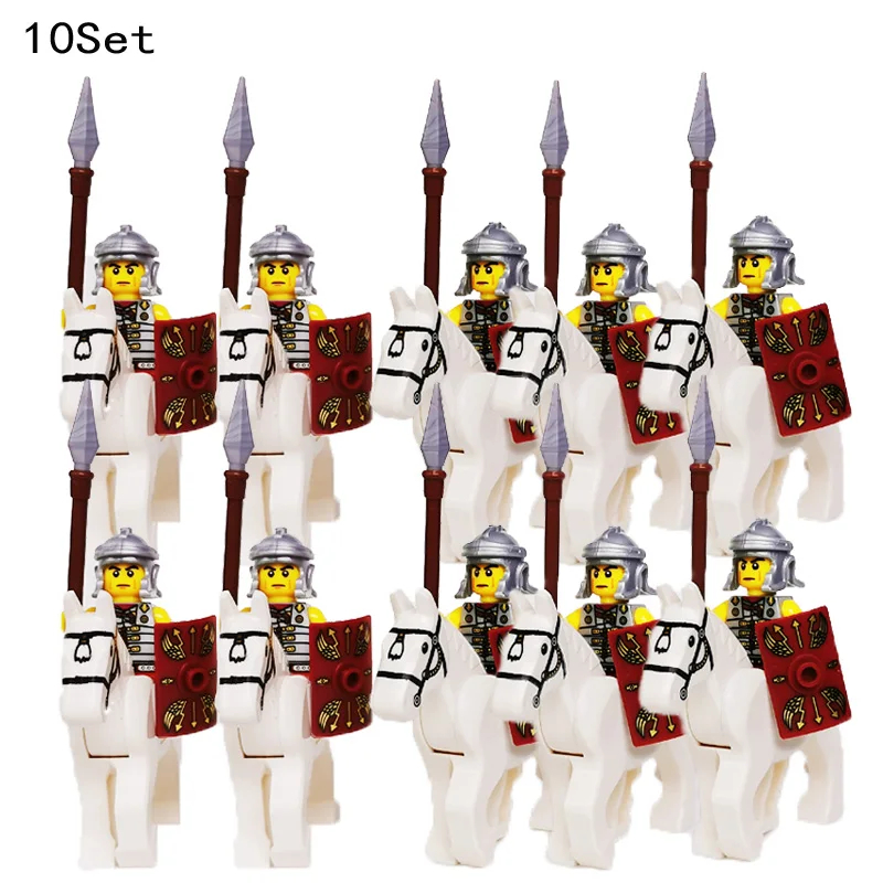 10 Sets Medieval Knights Dark  - огляд і ціна Kids Toys 10 Year Old