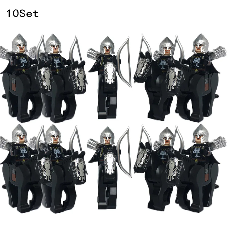 10 Sets Medieval Knights Dark  - огляд і ціна Kids Toys 10 Year Old
