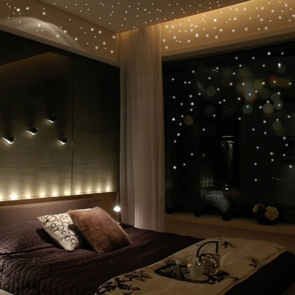 407 Pcs Wall Stickers Wall Dec - огляд і ціна Glow In Dark Stars