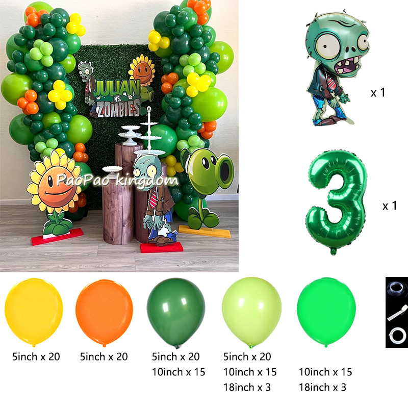 Plants Vs. Z-Zombies Balloons  - огляд і ціна Kids Zombie Toys
