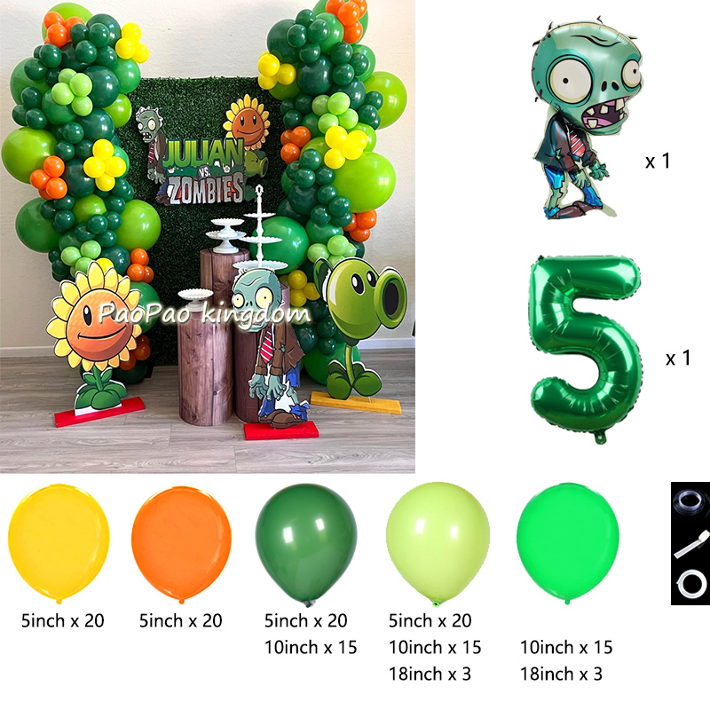 Plants Vs. Z-Zombies Balloons  - огляд і ціна Kids Zombie Toys