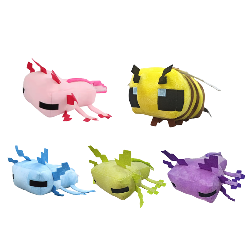 Axolotl Plush Toys Creeper Spi - огляд і ціна Kids Zombie Toys