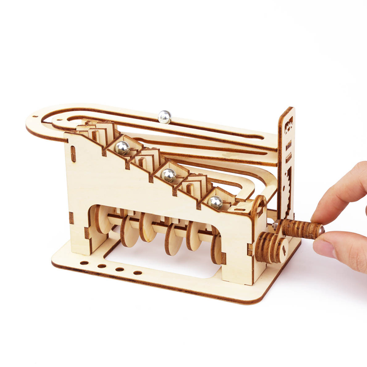 Spiral Marble Run 3D Wooden Pu - огляд і ціна Marble Run Set