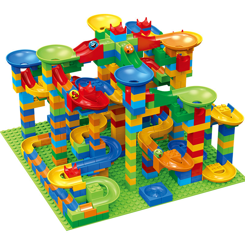 Rail Block Marble Race Run Sli - огляд і ціна Marble Run Set