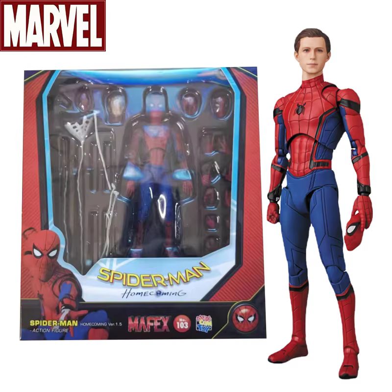 Mafex 103 Spider Man Action Fi - огляд і ціна Kids Toys Under $5