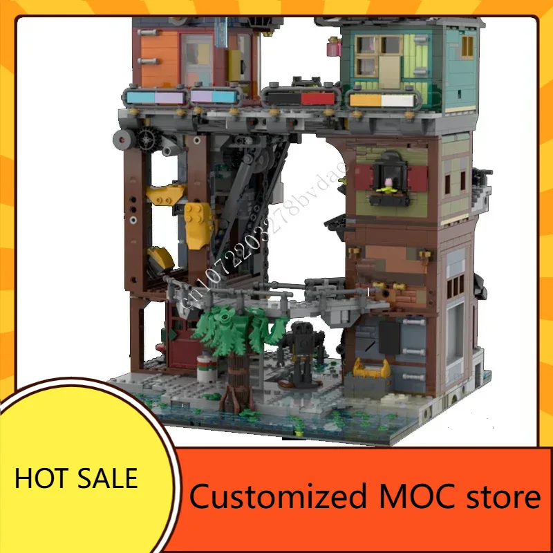 3014PCS  (Re)Work(ed)shop  MOC - огляд і ціна Kids Toys Shop