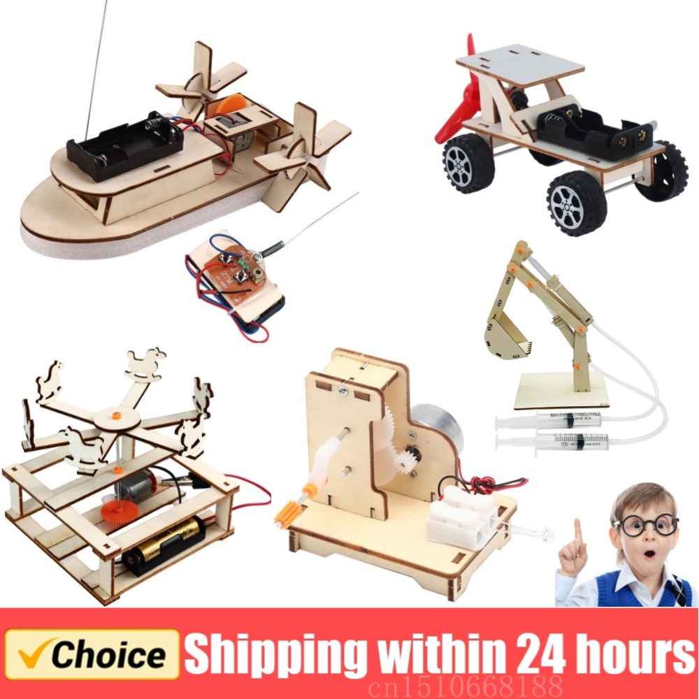 DIY Boat Model Science Toys Ki - огляд і ціна Science Experiment Kit