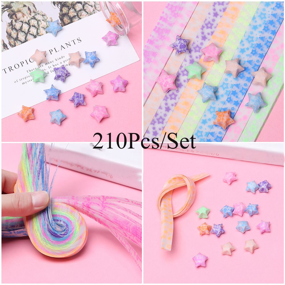 210pcs/lot Glow in Dark Lucky  - огляд і ціна Glow In Dark Stars